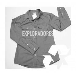 Camisa Exploradores modelo antiguo + insignias nuevas