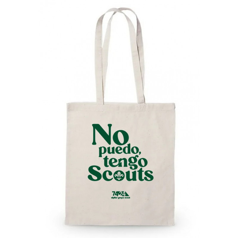 Tote bag "No puedo, tengo Scouts"